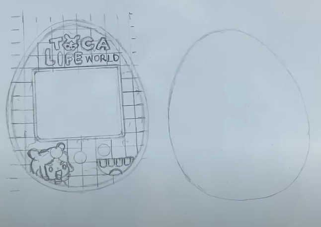 рисуем овал